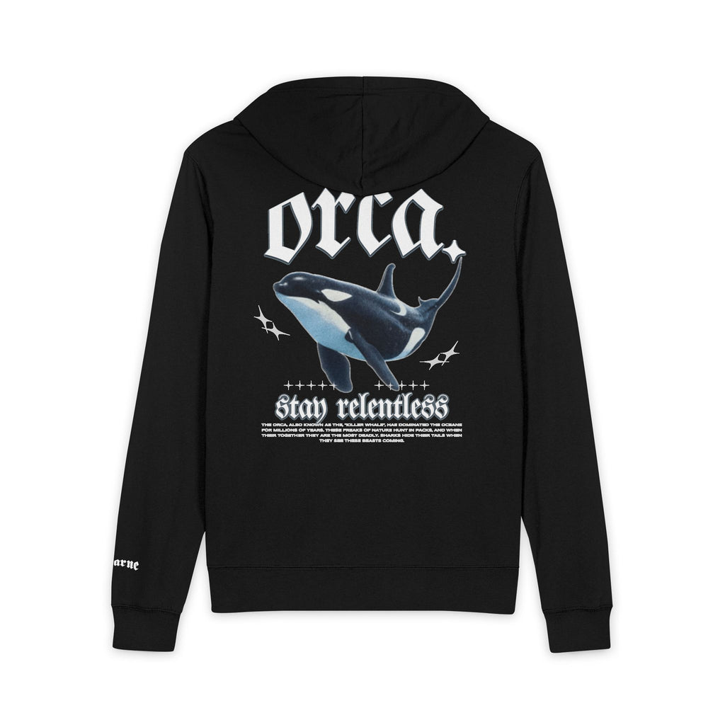 "Stay Relentless" Orca Zip Hoodie